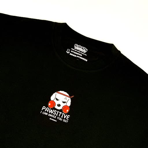 Tee Pawsitive Black