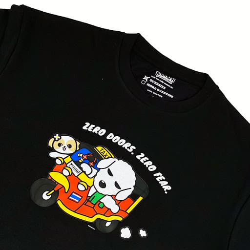 Tee TukTuk Black