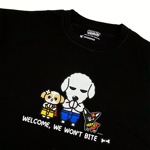 Tee Welcome Black